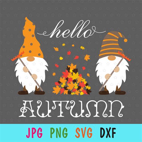 Download Autumn Husband and Wife Gnome for Cricut